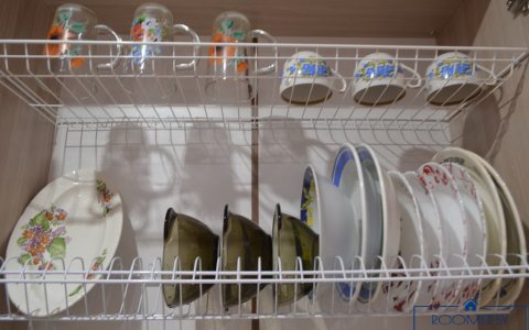 Однокомнатная квартира на сутки в Минске Ольшевского кухня
