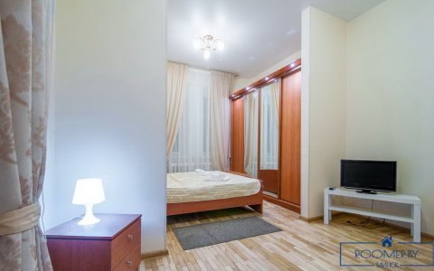 Квартира на сутки в Минске возле метро Институт Культуры гостиная