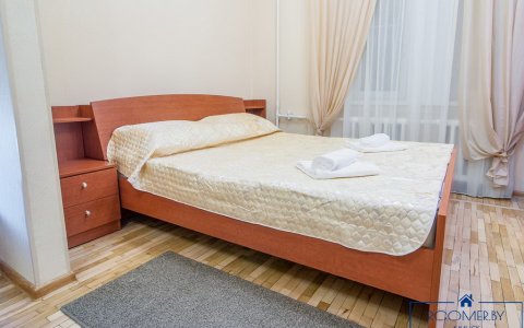 Квартира на сутки в Минске возле метро Институт Культуры спальня