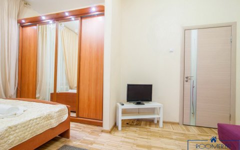 Квартира на сутки в Минске возле метро Институт Культуры спальня